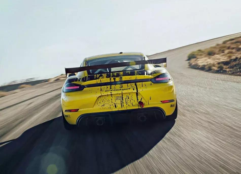 保时捷718cayman赛车,保时捷718boxster