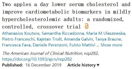 吃苹果能降低胆固醇,吃苹果真的降血脂吗