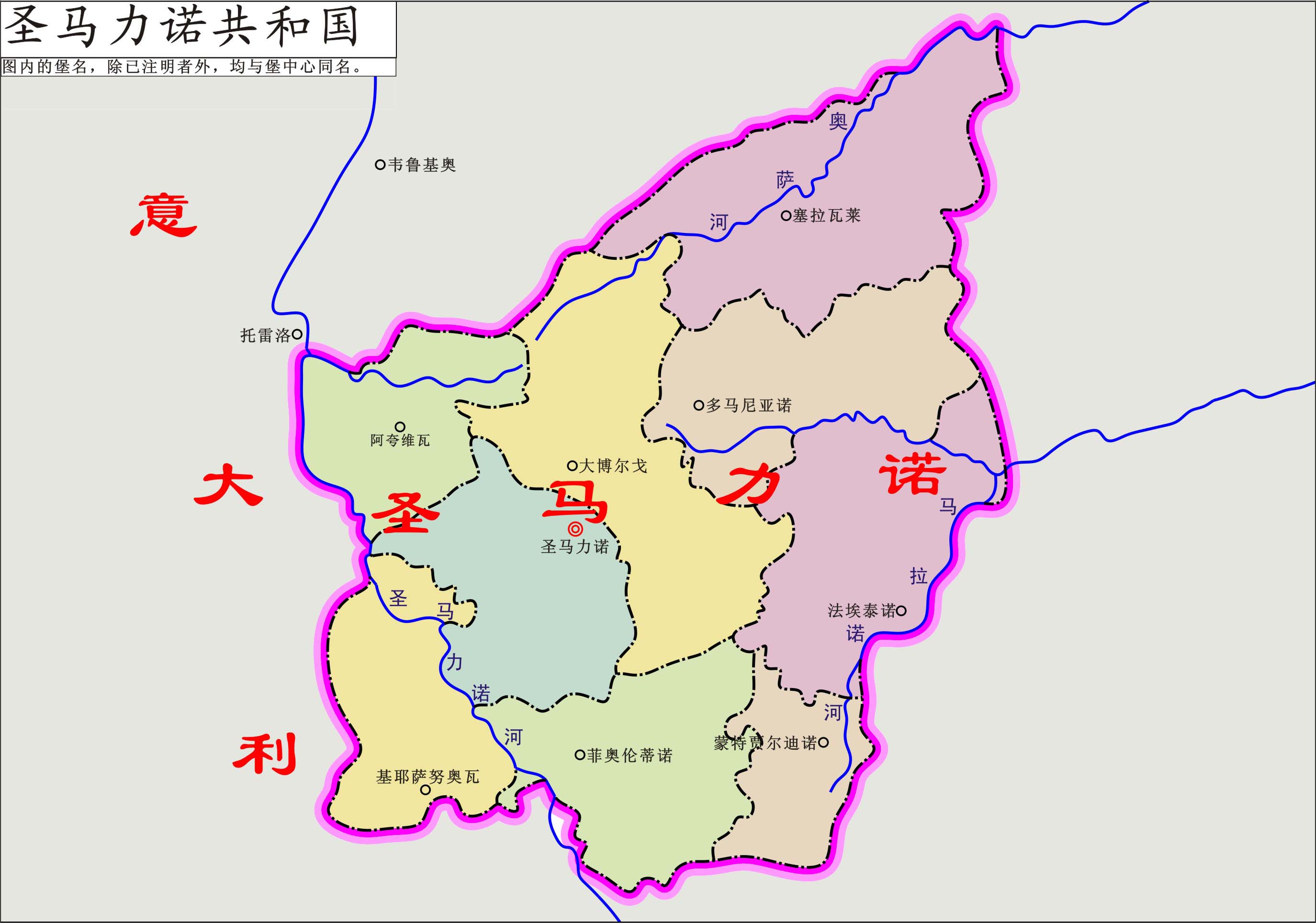 世界上最小的十个省份,世界最小国家地图