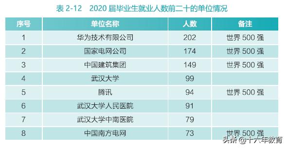 2020武汉大学就业报告,武汉大学就业质量年度报告2021
