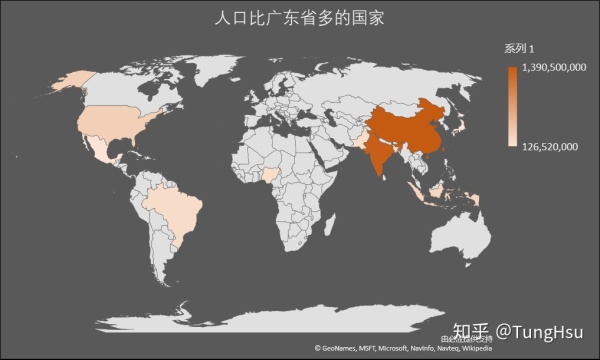 广东省相当于世界哪个国家,广东省和别的省的差别