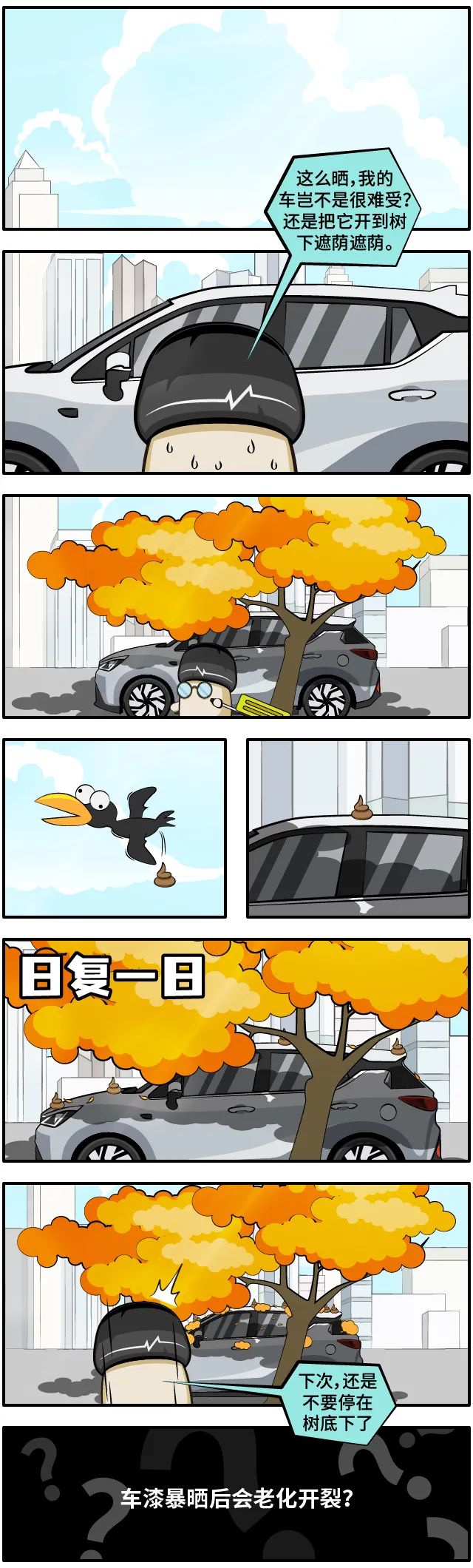 汽车暴晒车漆老化,红车漆暴晒老化怎么修复