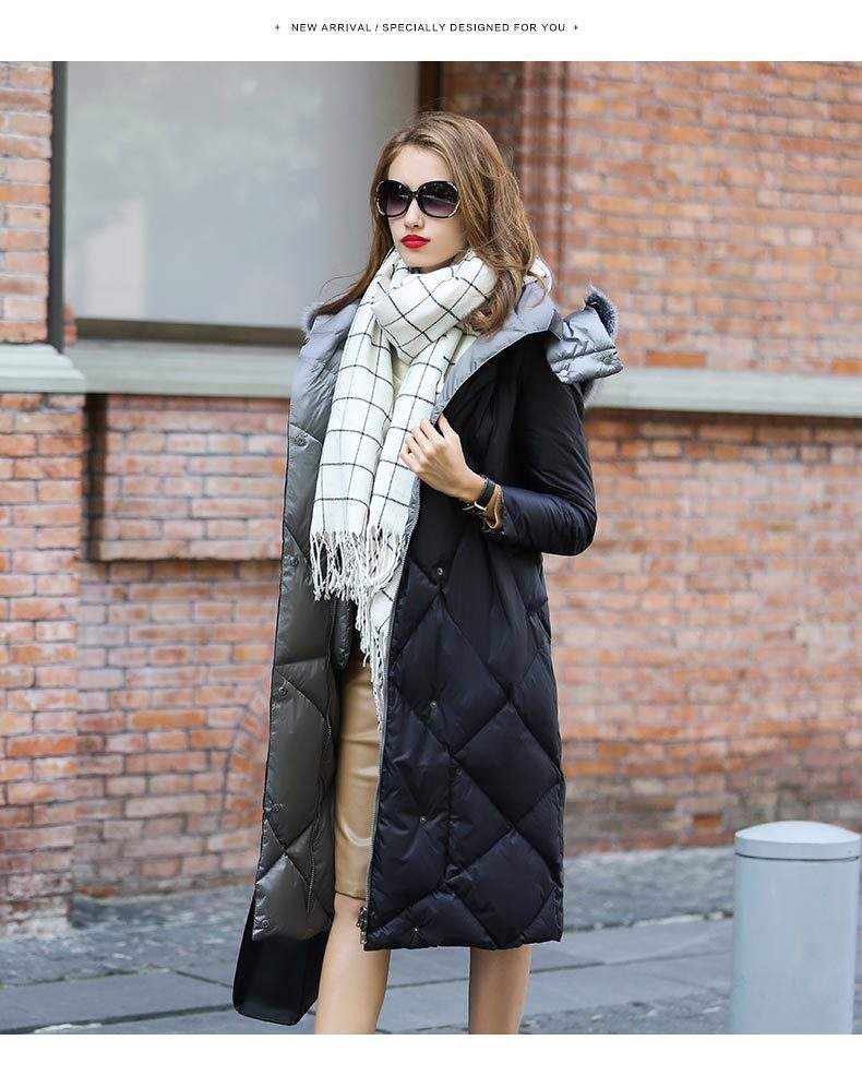 怎样买特别保暖长款羽绒服女款,怎样买到好看洋气的羽绒服