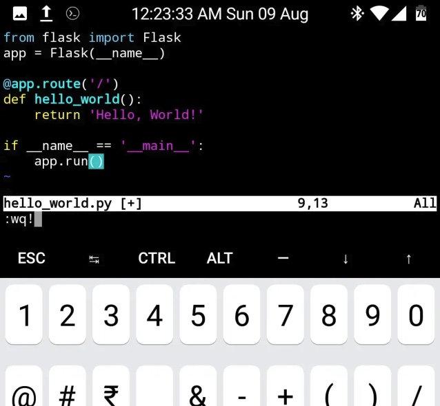pythonforandroid使用,如何在安卓手机上运行python程序