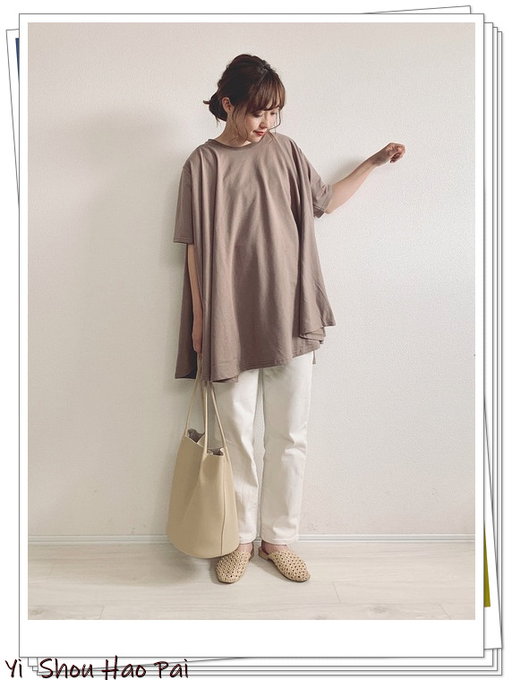 优衣库的白色裤子,优衣库白色摇粒绒裤子搭配