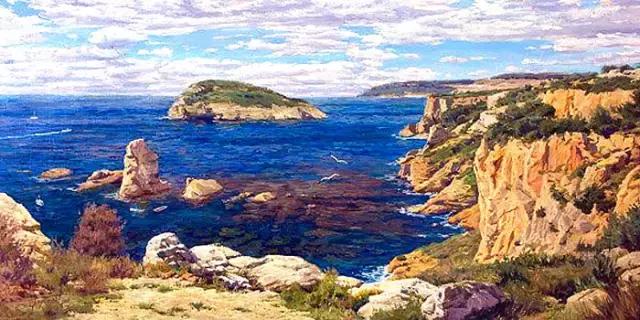 忻东旺油画俄罗斯风景作品,33幅俄罗斯精美风景油画