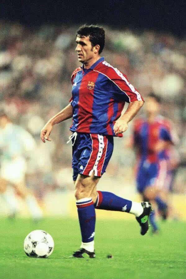 马拉多纳在西班牙效力,罗马尼亚足球名将哈吉
