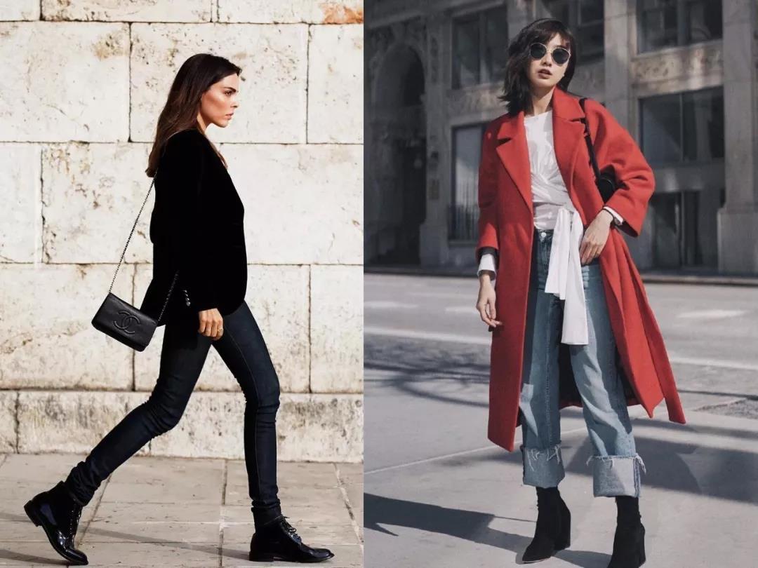 冬天穿短靴怎么搭配好看,冬季短靴穿起来