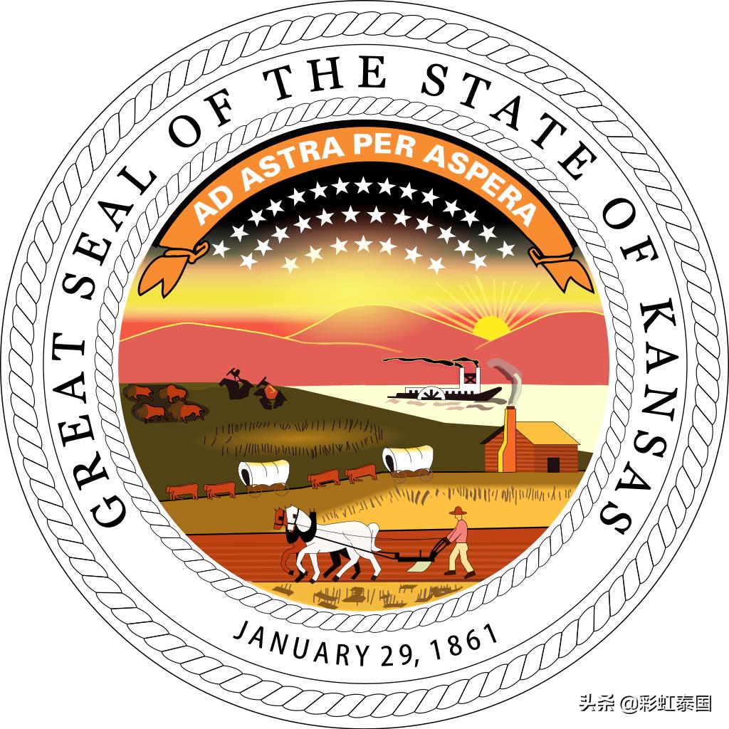 美国国家徽章图片,美国各州徽章视频大全