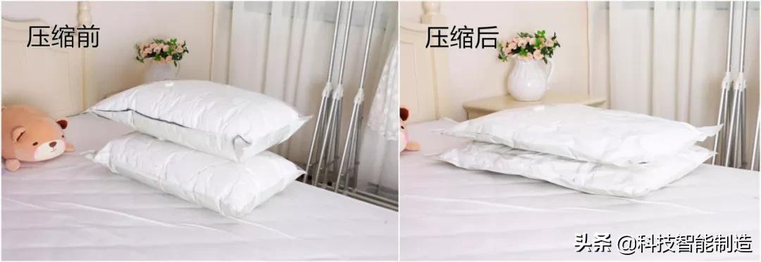 真空压缩收纳袋快速打开,收纳神器真空压缩袋换季轻松收纳