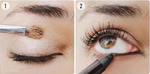 画下眼线正确全过程教程,手把手教你画眼线视频大全