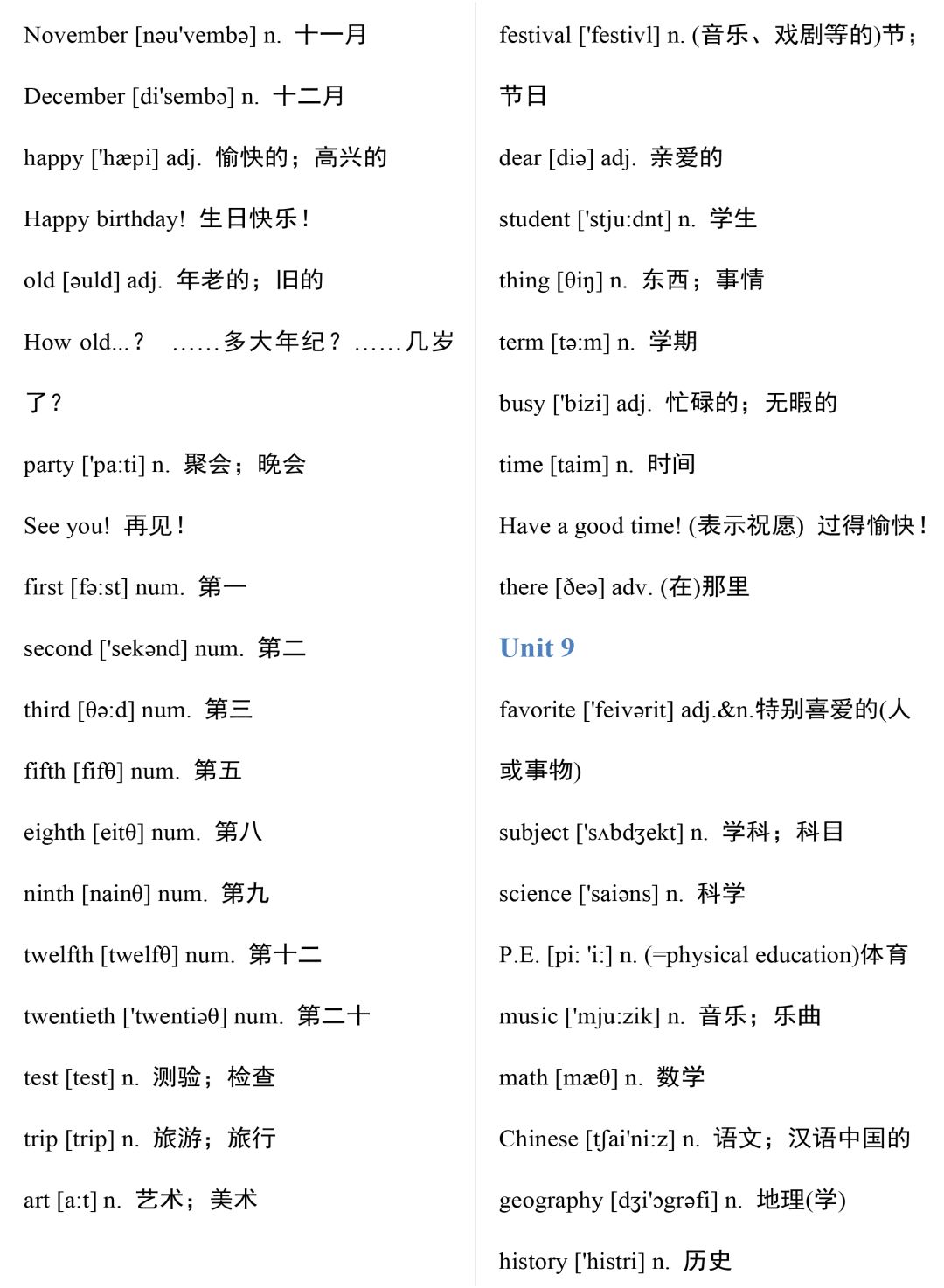 最常用5000分类英语单词带音标,英语六级6000词汇表带音标电子书