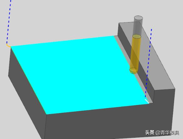 ug模具设计曲面分模,青华模具ug10.0