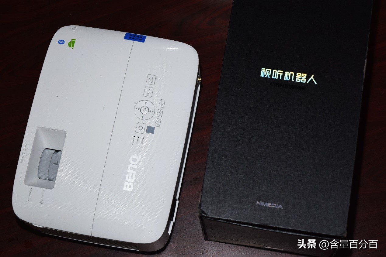 投影仪不是孤家寡人，明基E520智能投影仪周边扩展产品小晒