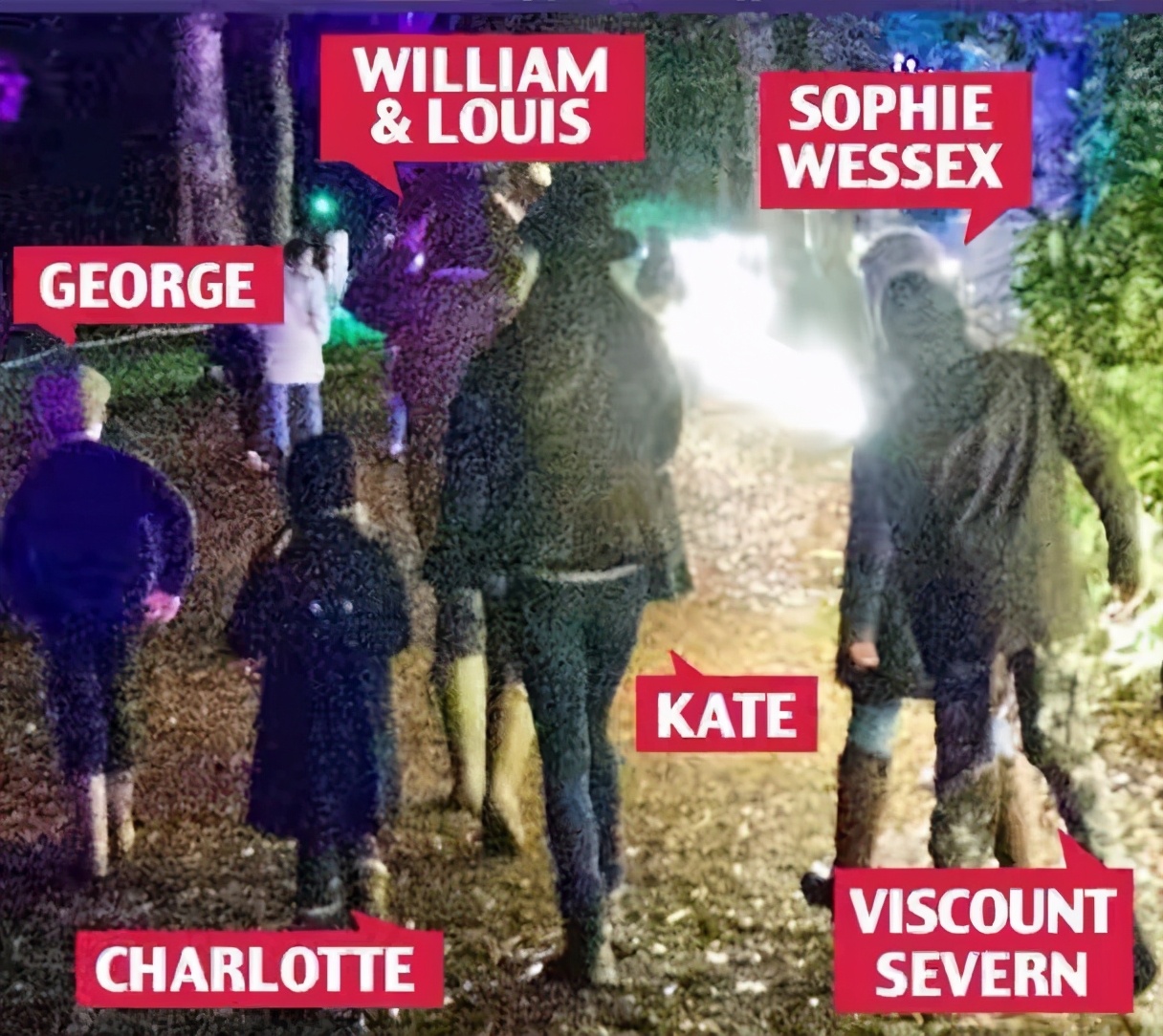 三小只随爸妈夜游记：路易坐威廉肩头笑开花，小夏美美秀长靴