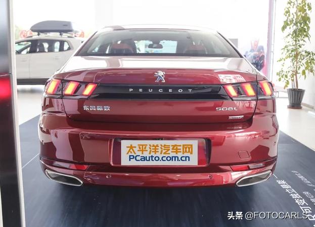 新款508l标致试驾,新款标致508l实车好看吗