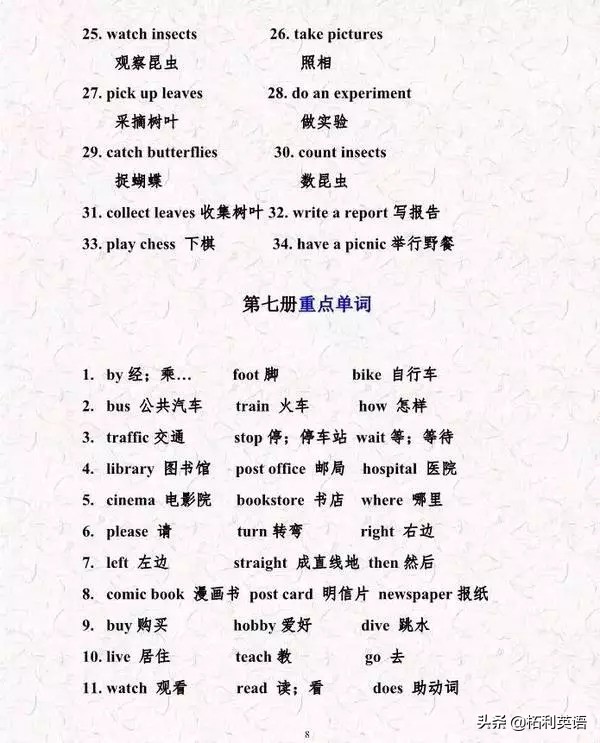 小升初拓展单词词组句型,老师小升初英语复习计划