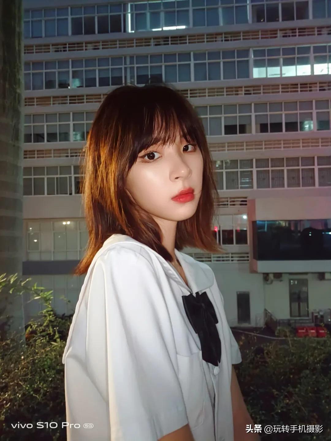 校园风自拍姿势大全,校园小清新自拍