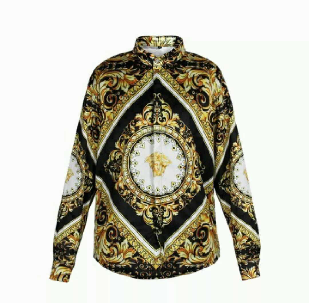 恶霸花衬衫黑色,恶霸穿花衬衫