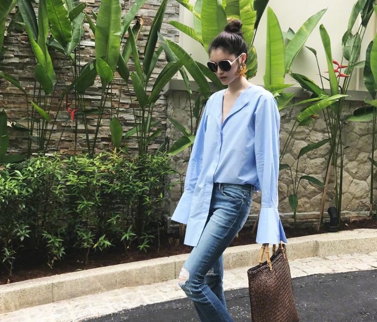 衣服不能好好穿,衣服不好好穿非要露肩