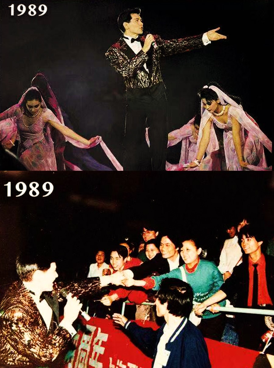 57岁费翔和母亲照片图文,费翔梦里的照片