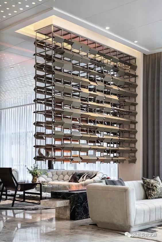 100款简约隔断装修效果图,100款进门玄关隔断效果图