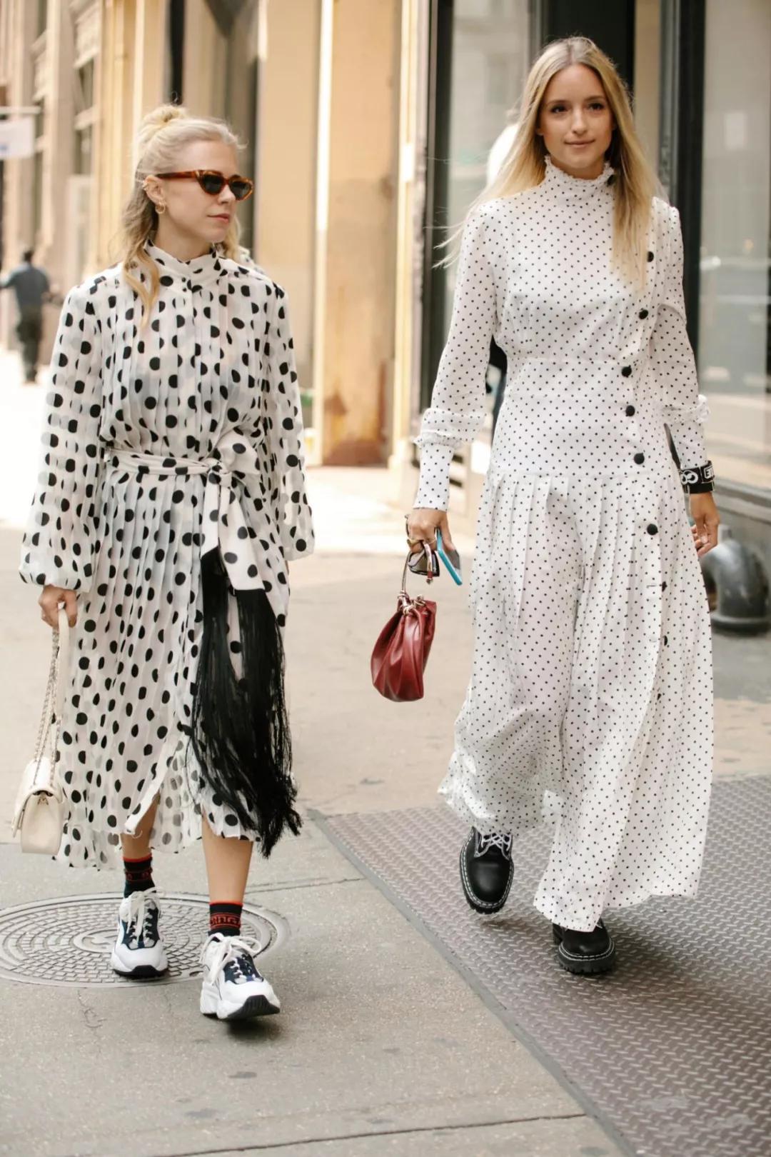 来自“波尔卡圆点”的优雅，重现经典时代风格