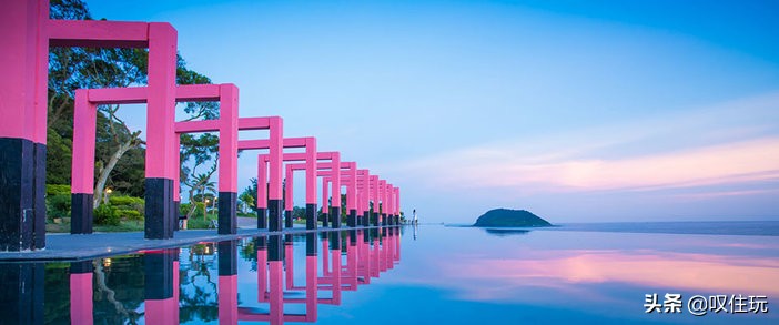 粉色城堡纪念碑谷,纪念碑谷粉红色城堡