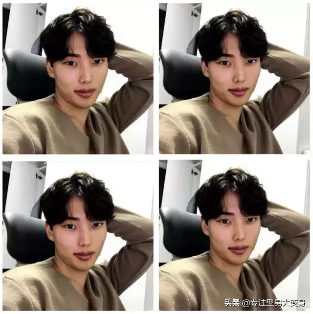 中分发型怎么弄好看,好看的中分发型怎样弄