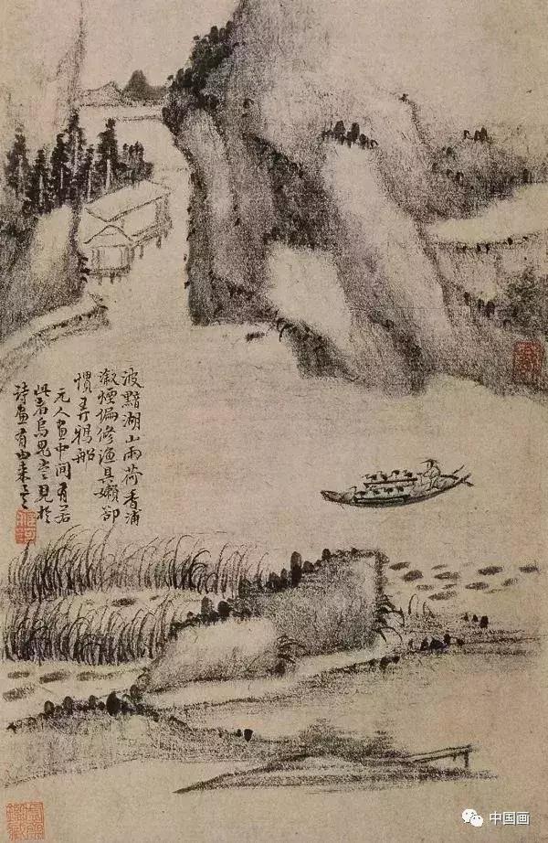 枯笔讲解,赏析枯笔