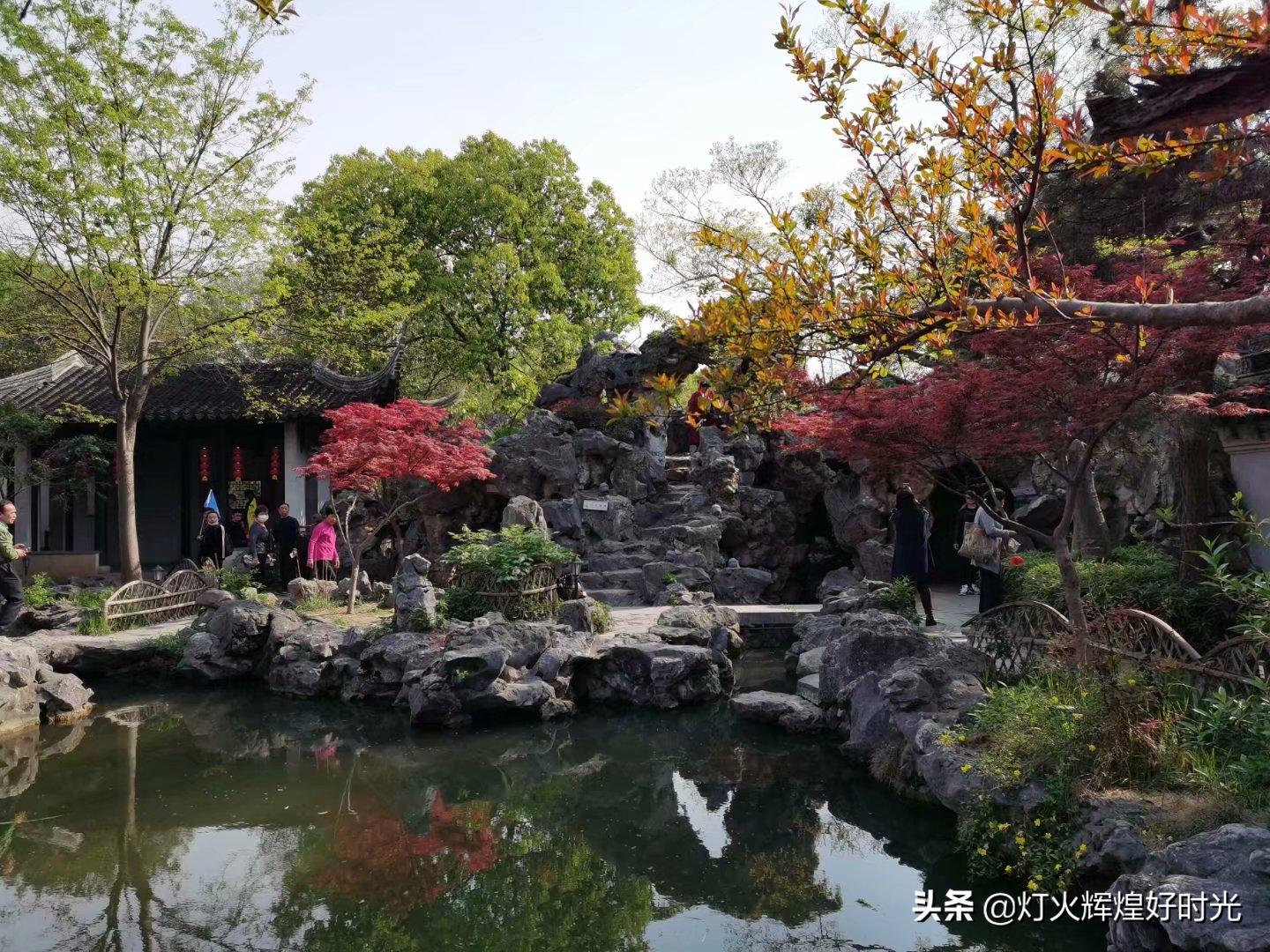 木渎古镇的园林值得一看吗,参观木渎古镇江南园林庭院