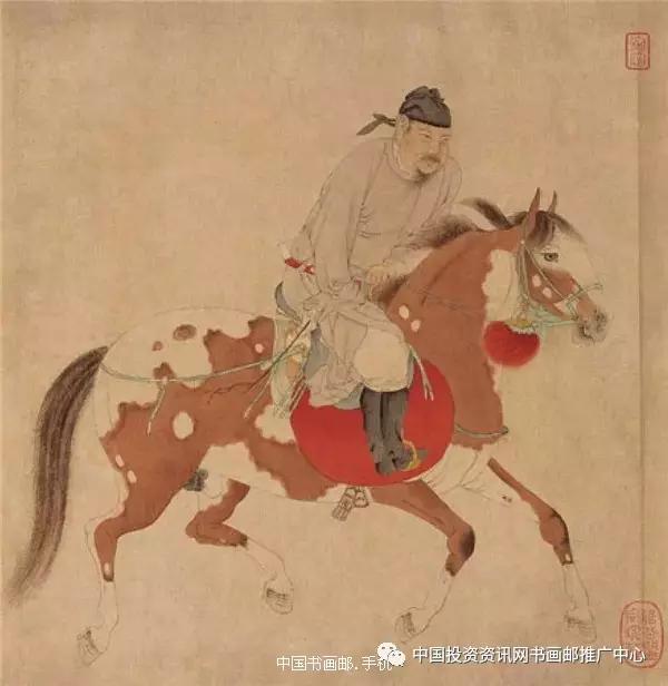 任仁发《五王醉归图卷》2016年度全球最贵中国艺术品