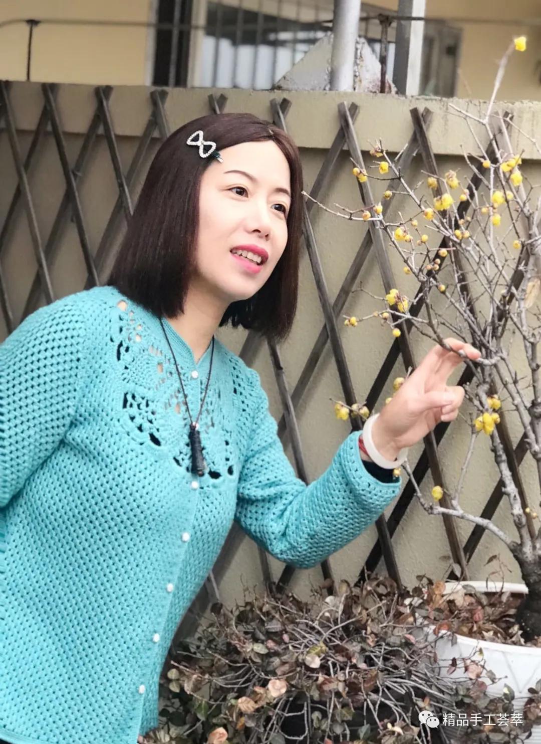 乐织小舍老师的一款中式风格开衫