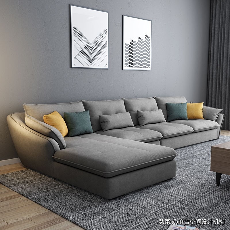 客厅布艺沙发选什么颜色好看,2022最火客厅布艺沙发