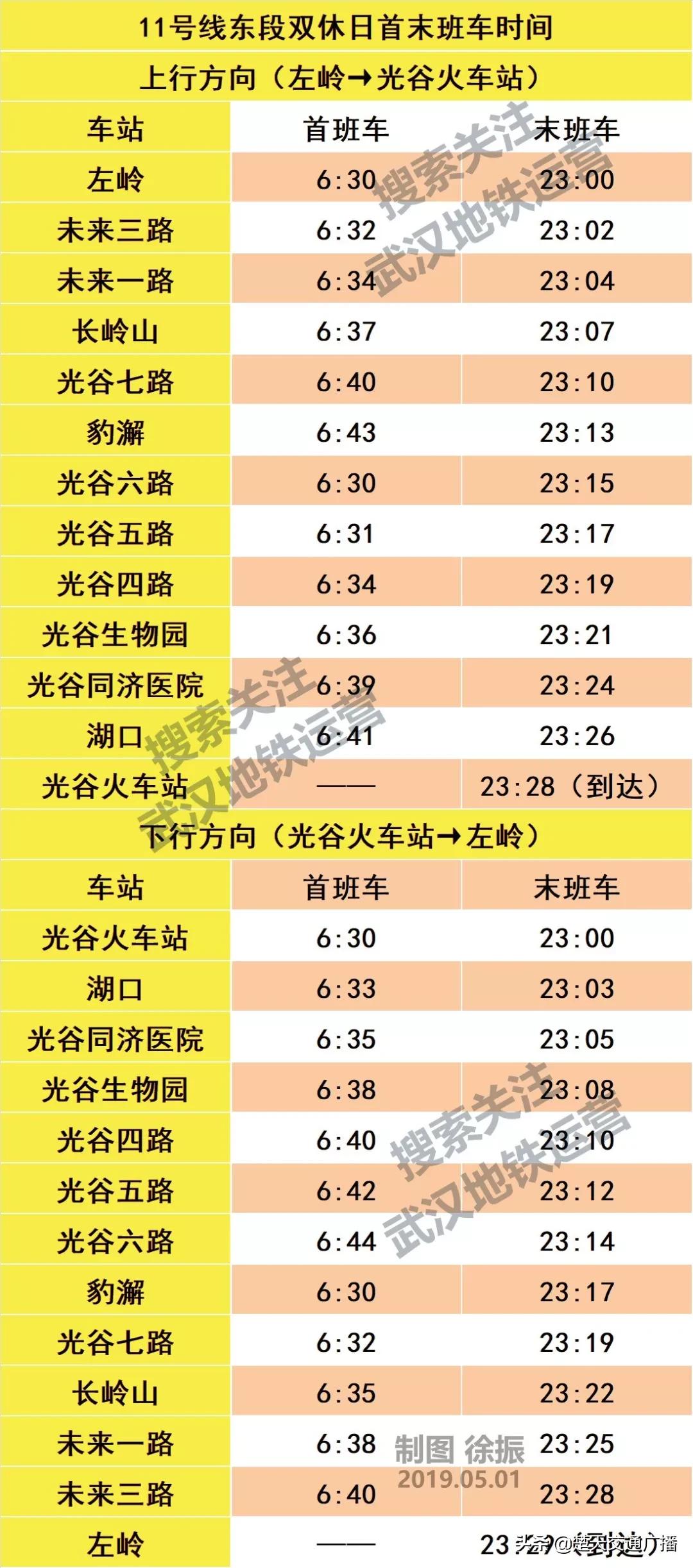 武昌到武汉火车站地铁时刻表,武汉天河机场地铁2号线时刻表