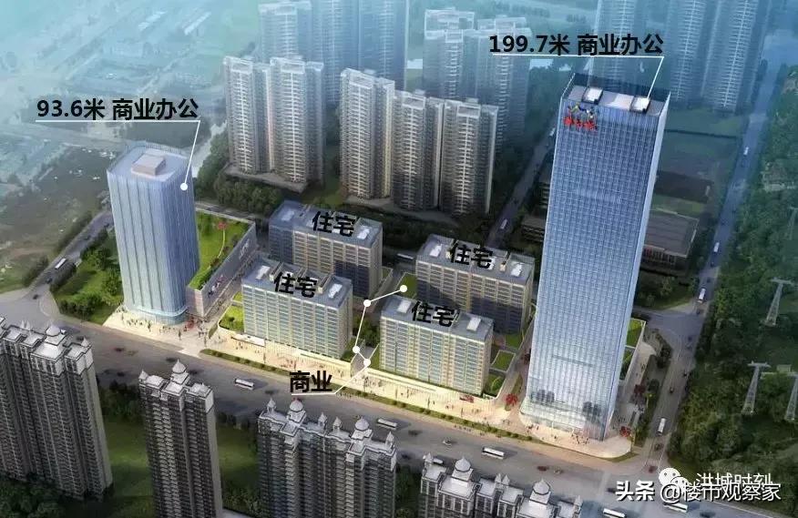 最新规划超高层,华南城1688广场规划楼高