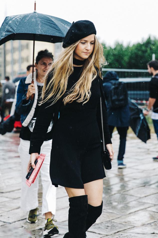 用贝雷帽时髦你整个秋冬,如何选择适合圆脸的贝雷帽