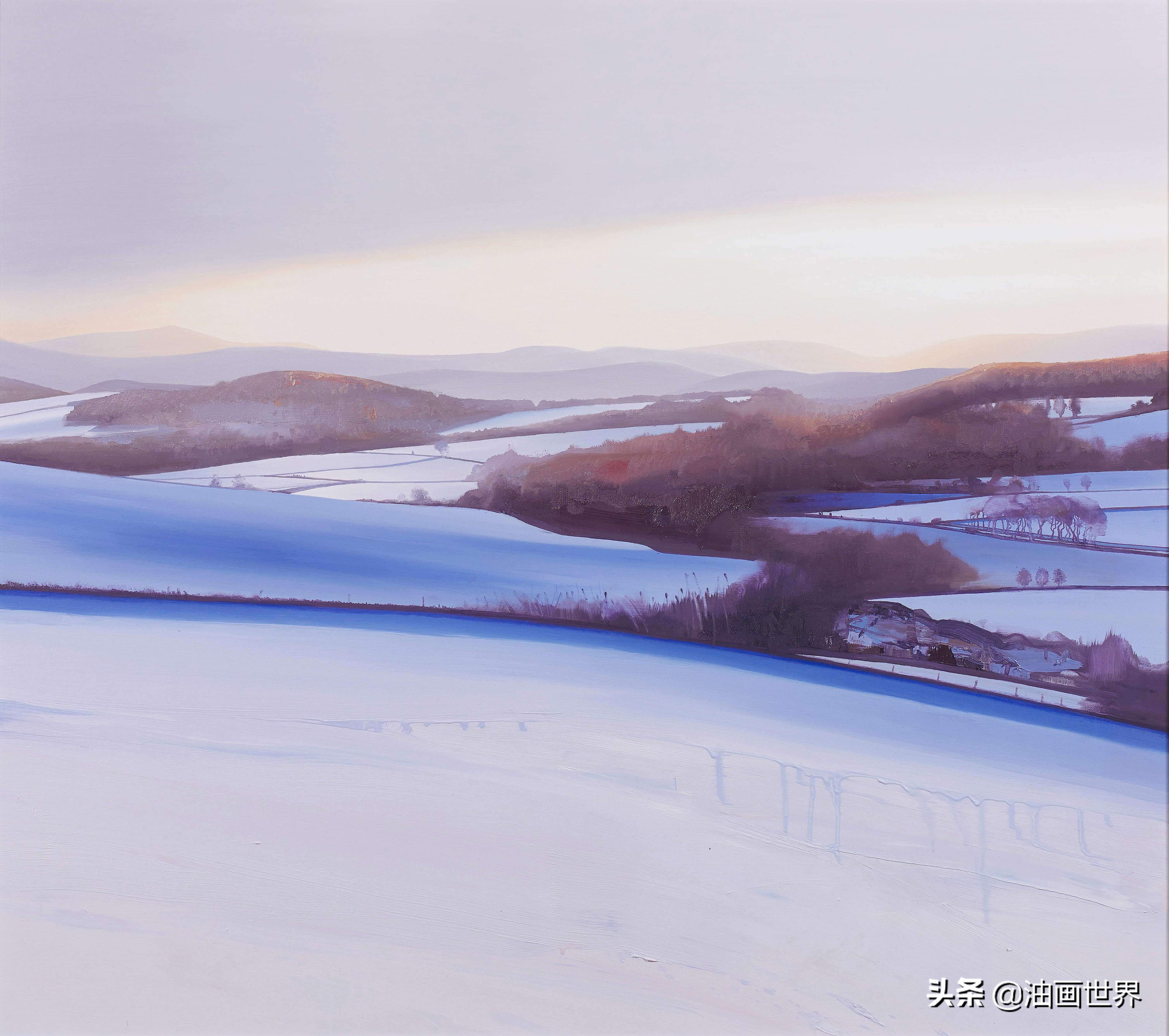 美国印象派画家沃利斯的风景油画,谢尔盖巴索夫风景油画