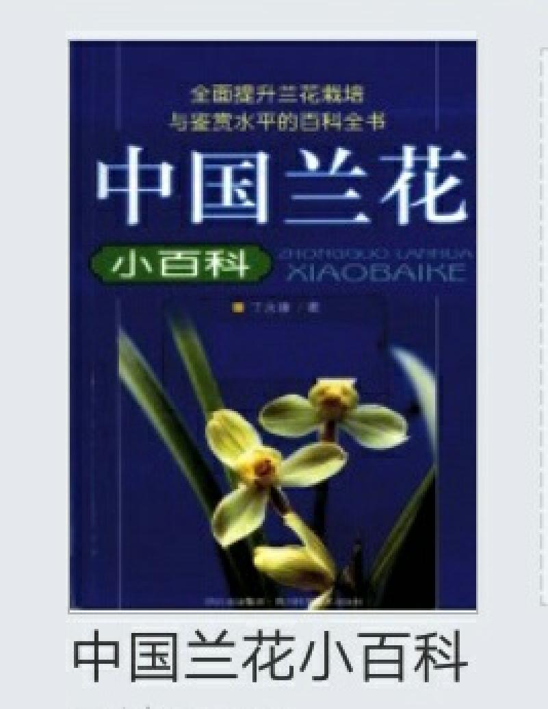 中国兰花的品种图片,中国兰花小百科书籍有哪些