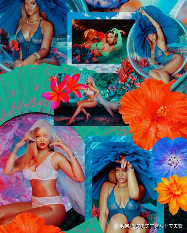 兼职歌手的美妆博主蕾哈娜女士终于出新歌了，等太久啦