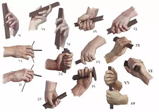 人物漫画手的画法,漫画人物手的100种画法