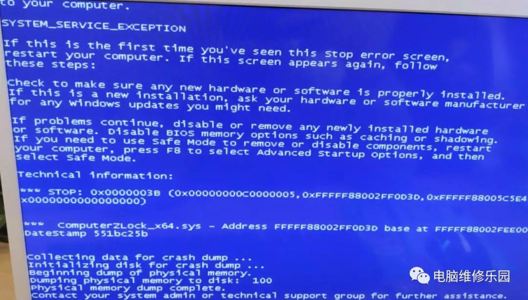 0x0000003b蓝屏怎么修复win10,联想笔记本电脑开机蓝屏0x0000003b