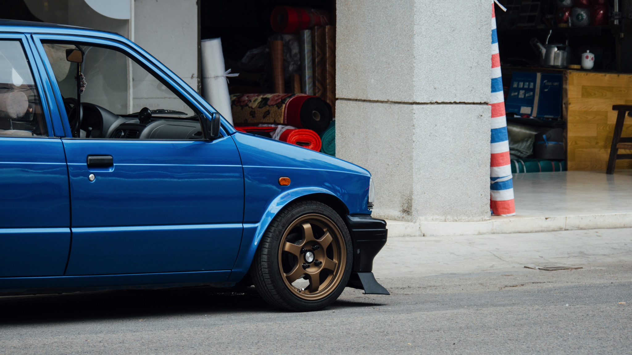 铃木奥拓自己买改装件,一万内铃木奥拓