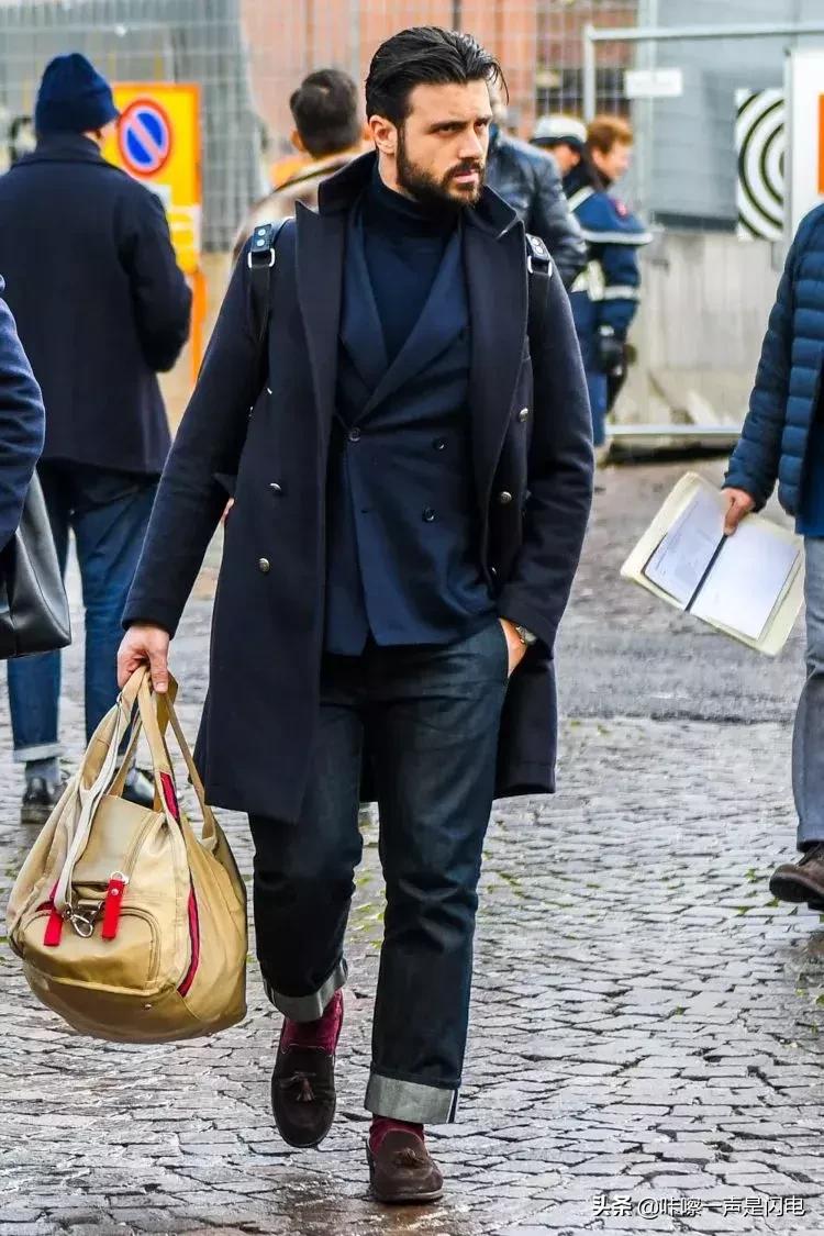 麂皮鞋男款痞帅高级感,麂皮鞋男