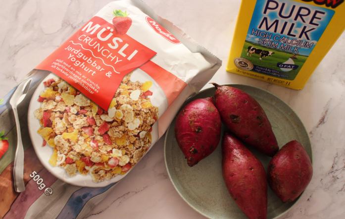 紫薯牛奶糊减肥,减肥可以吃紫薯米糊吗