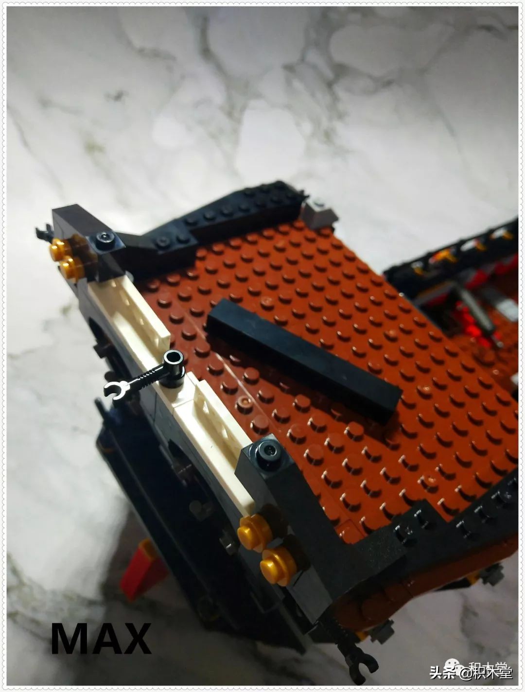 「虚测评」哲高积木QL1801海盗船之骷髅冒险号