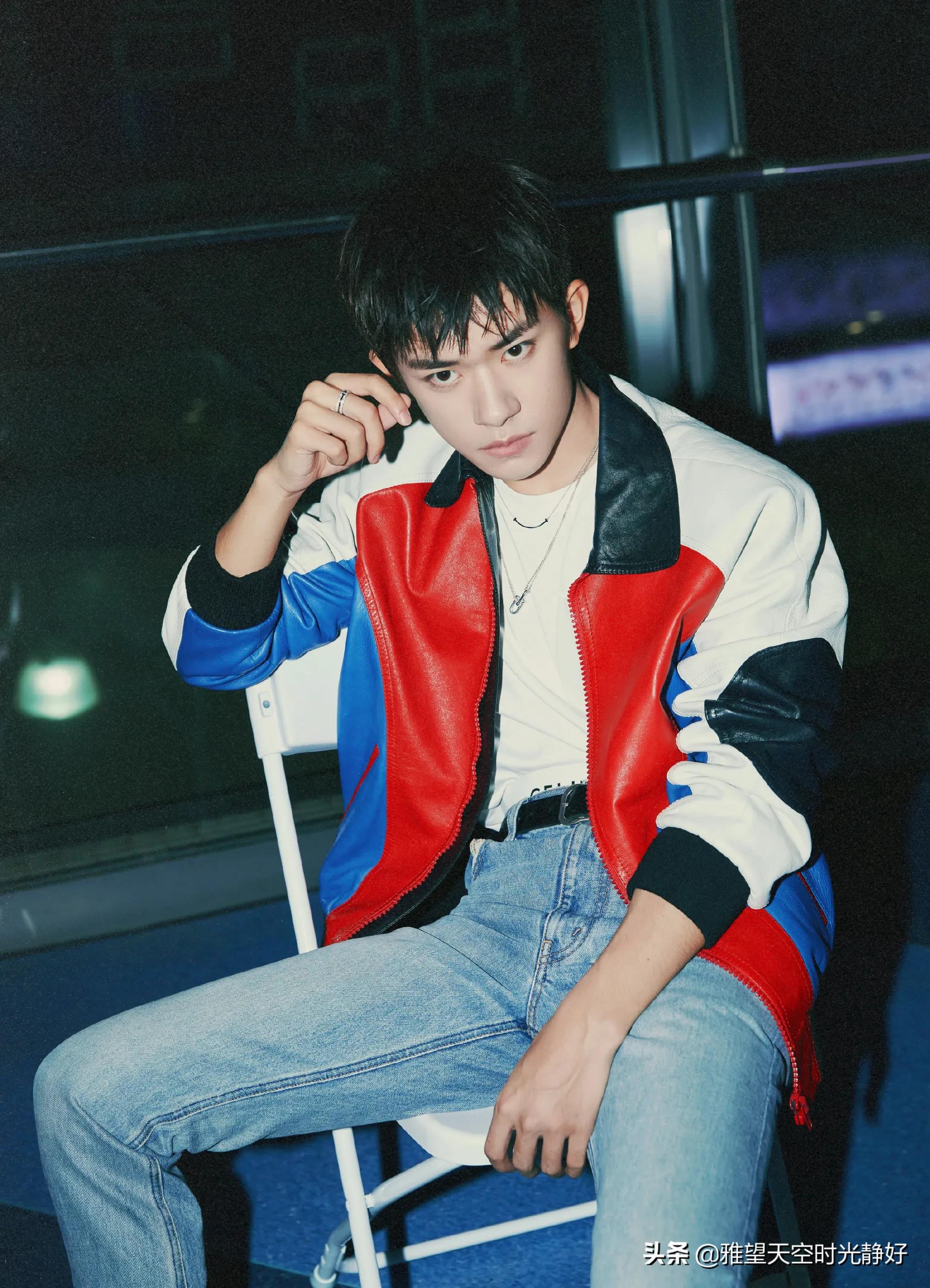 秋冬男星皮衣穿搭,男明星皮衣外套搭配