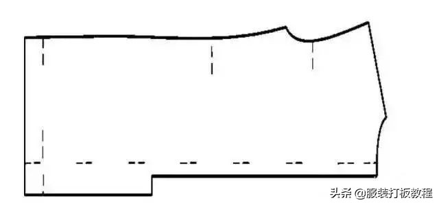 男大衣的工艺流程,服装制版纸样呢子大衣
