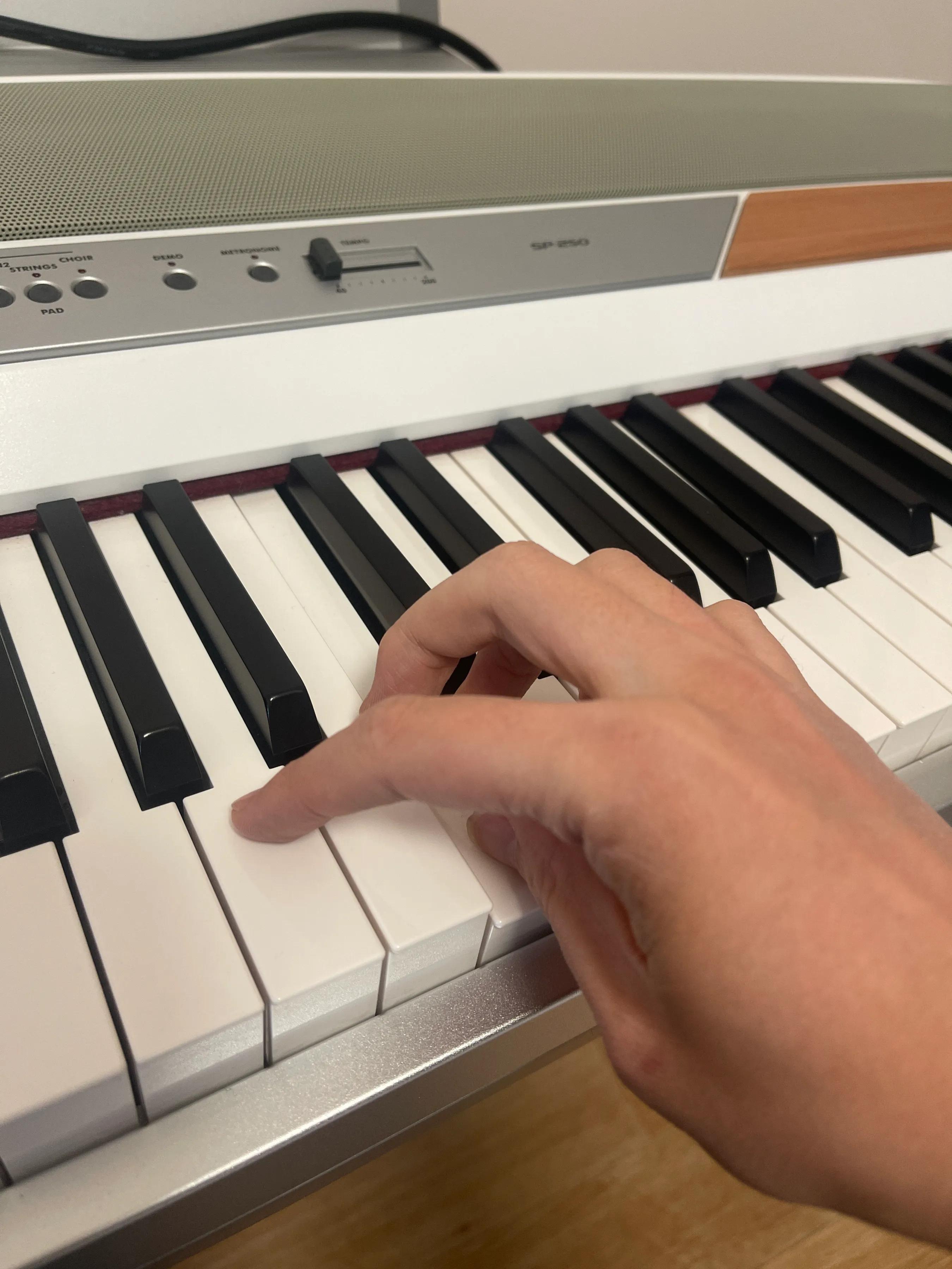 潜海姑娘电子琴弹奏指法,电子琴指法与技巧视频