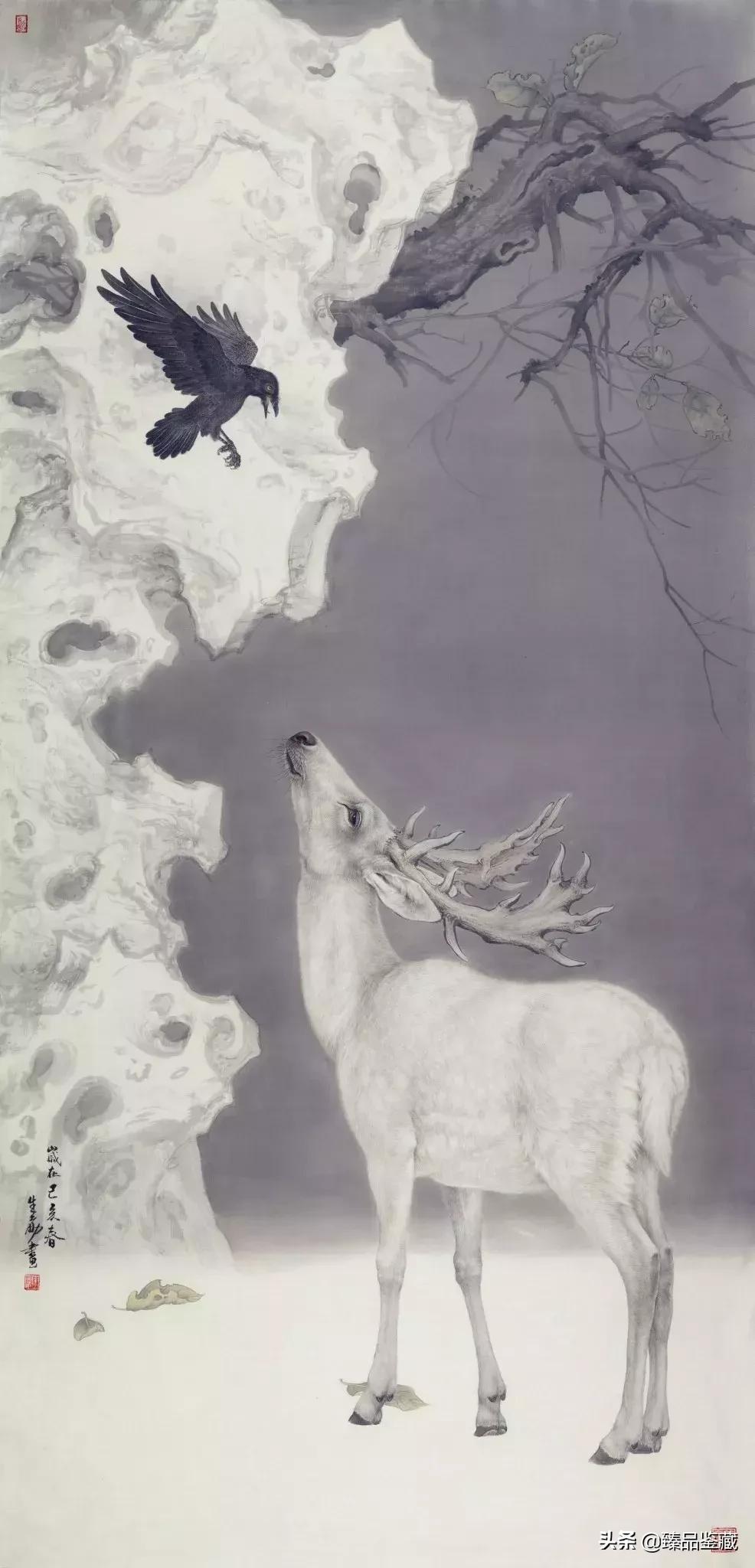他是继刘继卣后有一画走兽而得名的当代画家